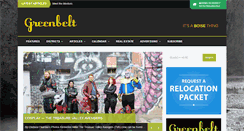 Desktop Screenshot of greenbeltmagazine.com